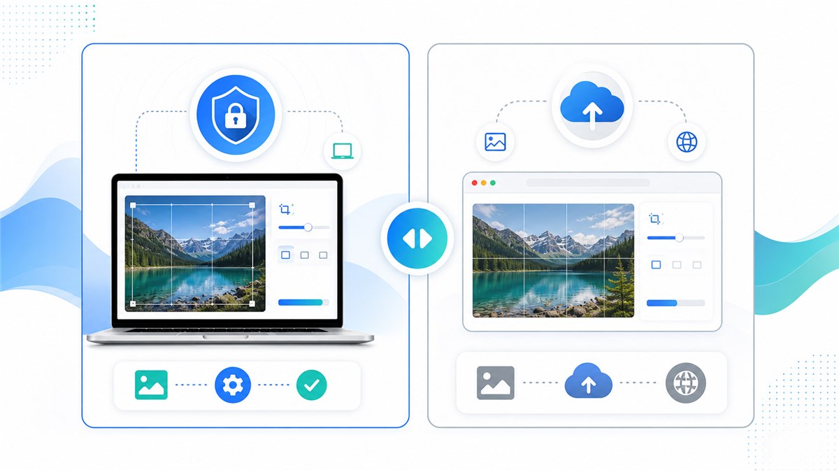 Resizo vs iLoveIMG: Privacy and Speed Compared